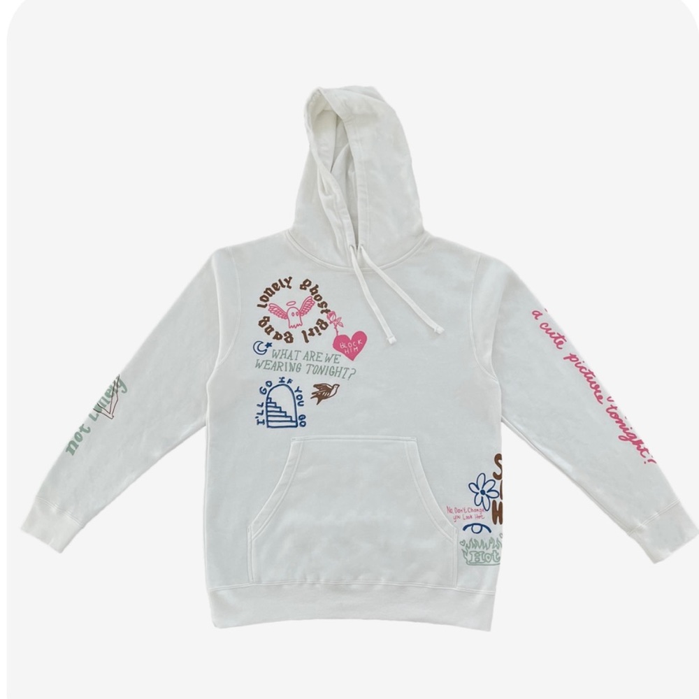 Lonely Ghost Girl Gang Hoodie : size medium